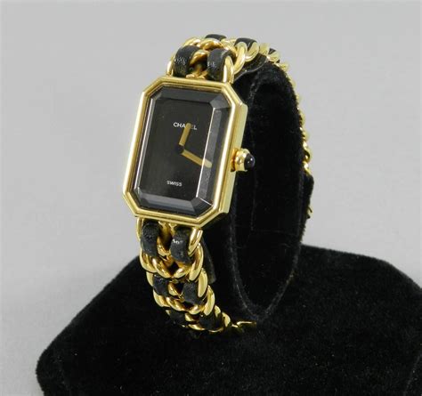 chanel vintage watch 1987 price|Chanel Vintage 1987 Premiere Watch .